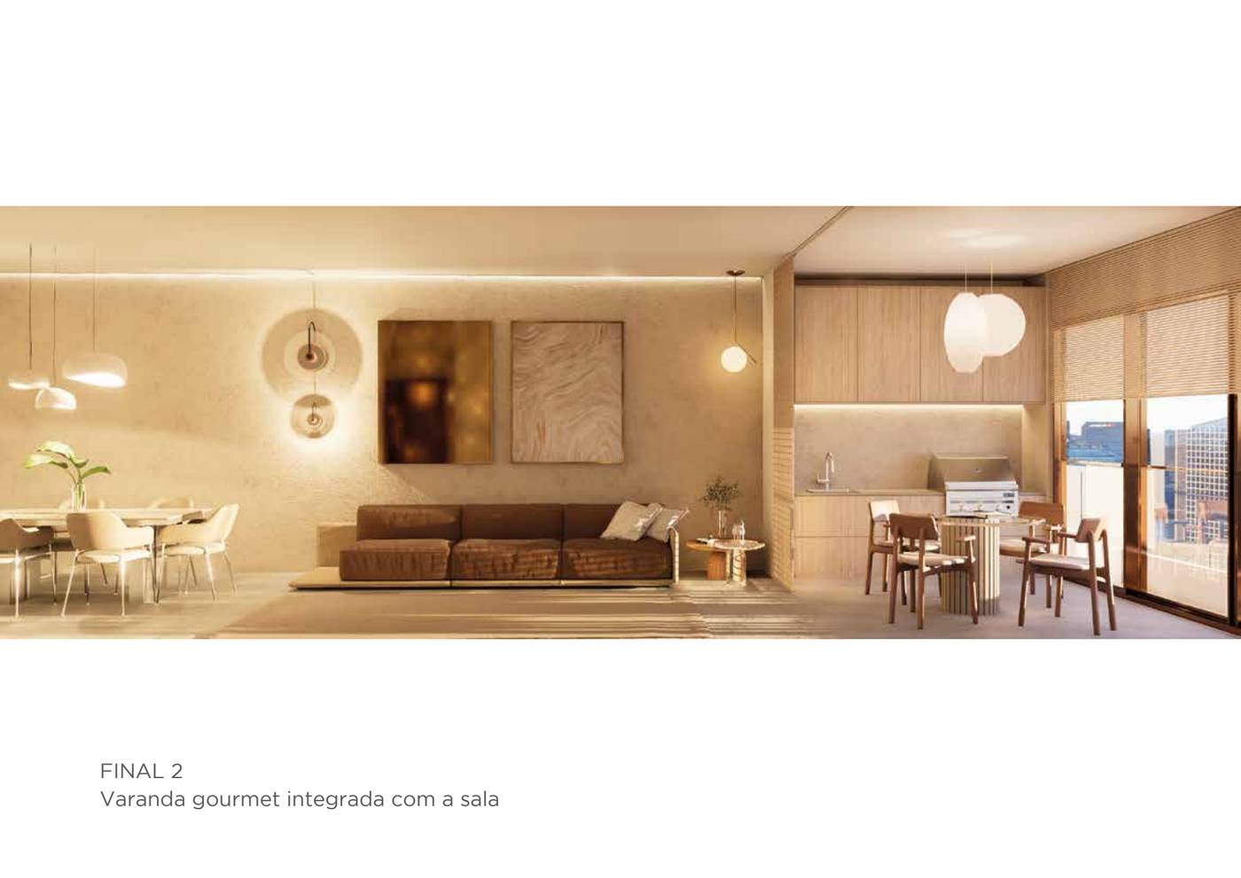 Sunny Apartments: perspectiva ilustrativa 4