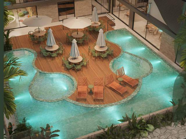 Allux Flat Resort: perspectiva do empreendimento